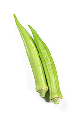 Image showing fresh couple okras