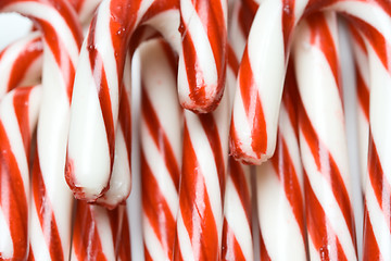 Image showing Christmas candy cane