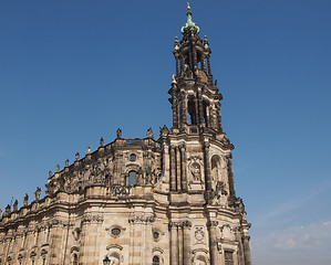 Image showing Dresden Hofkirche