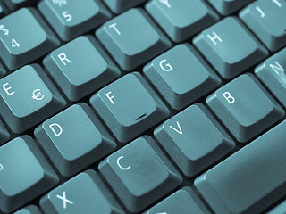 Image showing Computer keyboard