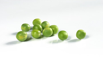 Image showing fresh green pea