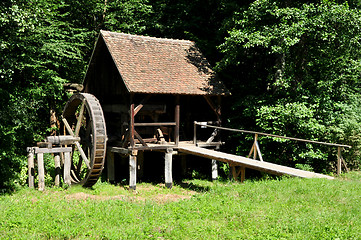 Image showing sibiu ethno museum water mill