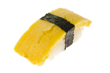Image showing Sushi - Tamago Nigiri

