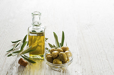 Image showing Olive oil