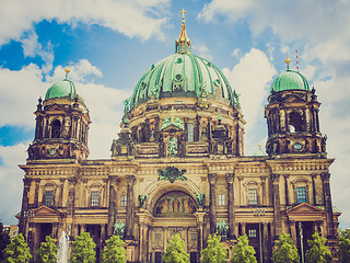 Image showing Retro look Berliner Dom