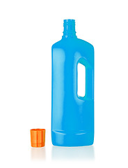 Image showing Plastic bottle cleaning-detergent