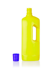 Image showing Plastic bottle cleaning-detergent