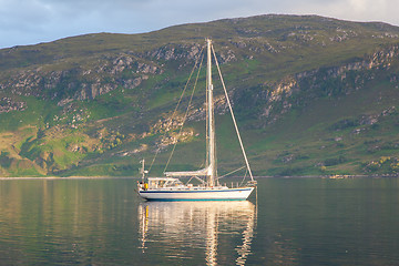 Image showing Sailboat sailing