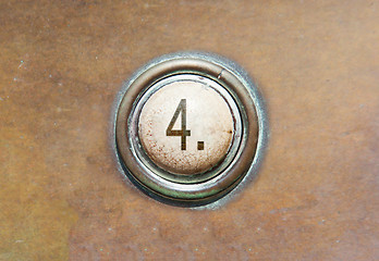 Image showing Old button - 4