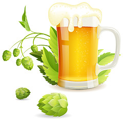 Image showing Glass of Beer