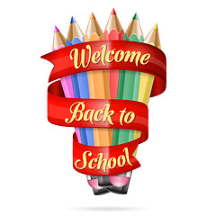 Image showing Welcome back to school