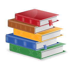 Image showing Stack of Books