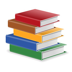 Image showing Stack of Books