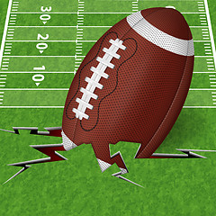 Image showing Touchdown