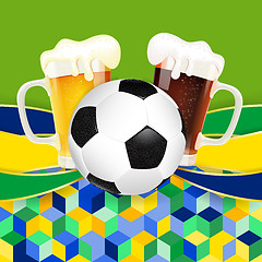 Image showing Soccer Background