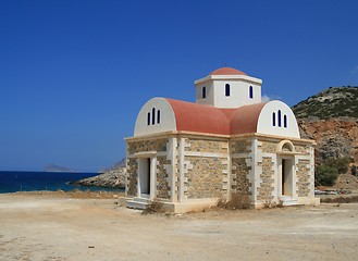 Image showing Greek chapel