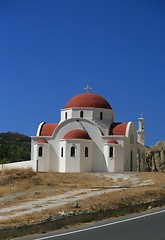 Image showing Greek chapel