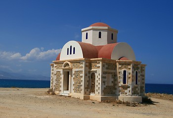 Image showing Greek chapel