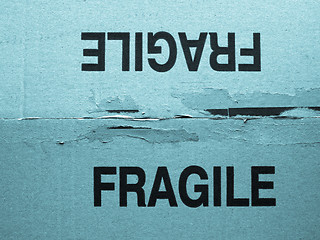 Image showing Fragile