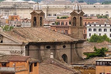 Image showing Rome roofs