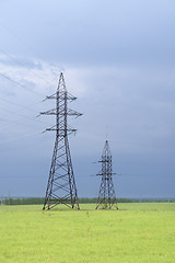 Image showing Energy transmission lines