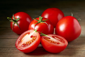 Image showing fresh red tomatoes