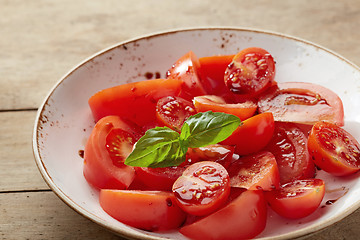 Image showing fresh tomato salad