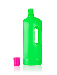 Image showing Plastic bottle cleaning-detergent