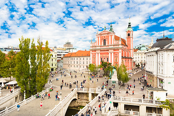 Image showing Medieval Ljubljana, Slovenia, Europe.