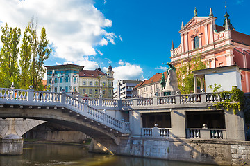 Image showing Medieval Ljubljana, Slovenia, Europe.