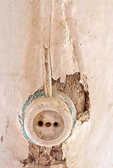 Image showing wall outlet