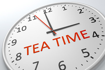 Image showing tea time