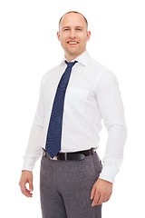 Image showing smiling businessman