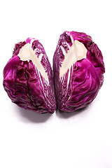 Image showing fresh purple cabbage