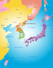 Image showing Korea peninsula