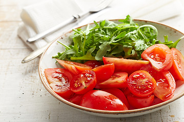 Image showing fresh tomato salad