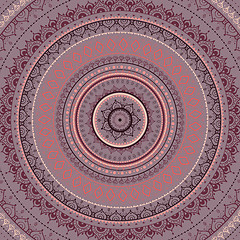 Image showing Mandala. Indian decorative pattern.