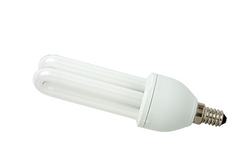 Image showing Energy saving lamp. Mini base.