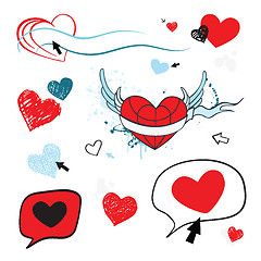 Image showing Love. Heart illustration isolated.