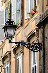 Image showing Old streets of Rome, Italy