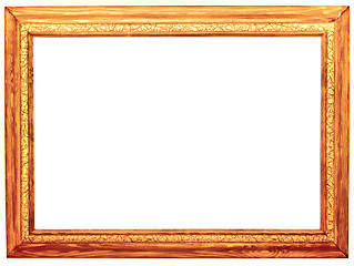 Image showing golden frame