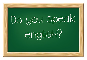 Image showing Do you speak english?