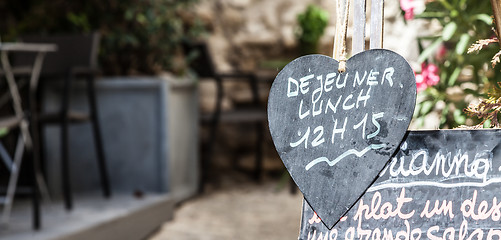 Image showing Restaurant in Provence