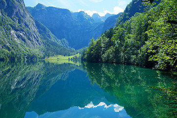 Image showing Obersee Bavaria Germany