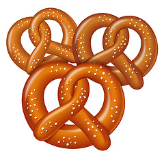 Image showing Pretzels