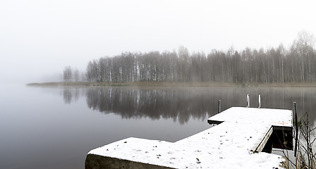 Image showing Foggy morning