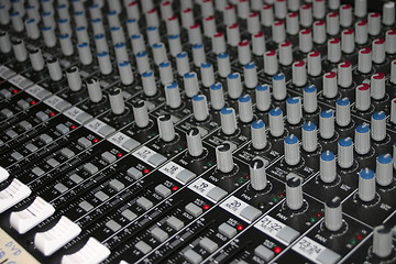 Image showing Studio mixer