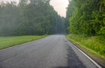 Image showing On the road