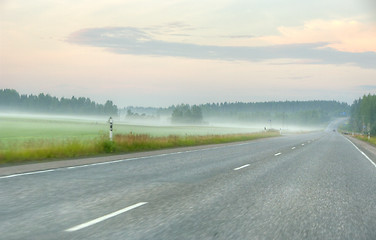 Image showing On the road