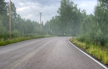 Image showing On the road